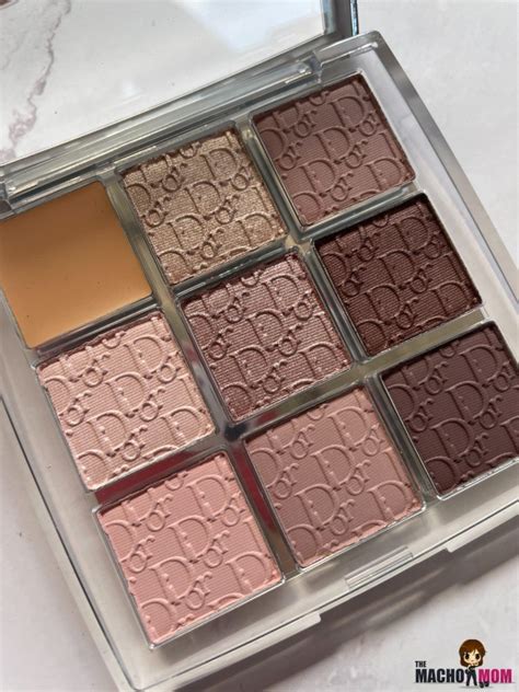 dior backstage eyeshadow swatches|christian Dior Backstage eye palette.